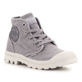 Palladium Us Pampa Hi F 92352-071-M Scarpe in flanella grigia grigio 1