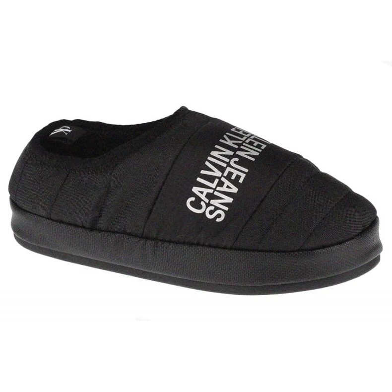 Calvin Klein Home Shoe Pantofola Fodera Calda YW0YW00412-BEH nero 1