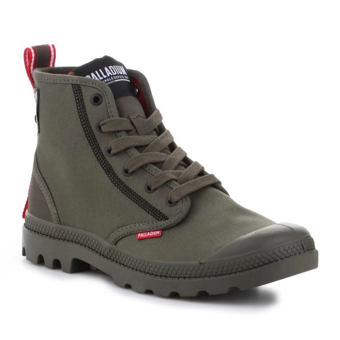 Scarpe Palladium Pampa Dare 2 Survive 77215-309-M verde 1