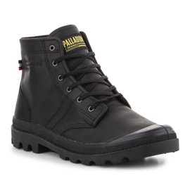Scarpe Palladium Pallabrousse Legion Pelle 77187-010-M nero 1