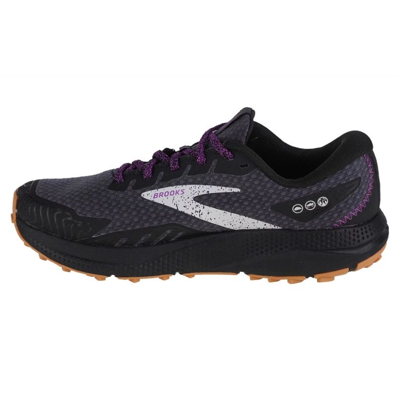 Scarpe da corsa Brooks Divide 4 Gtx 1203931B073 nere nero 1