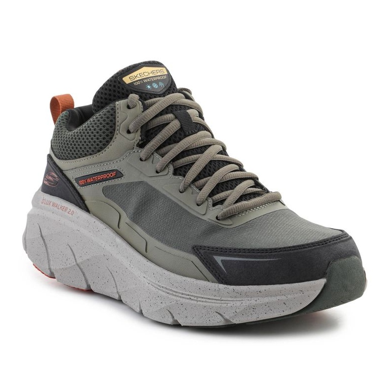 Scarpe Skechers D'Lux Walker 2.0 Grailo 232953-OLOR verde 1