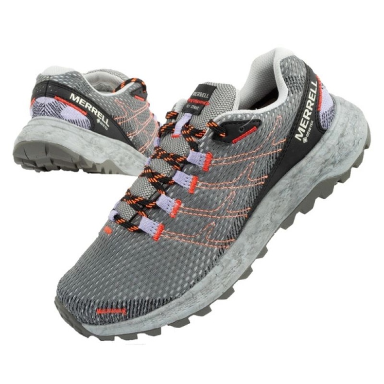 Scarpe da corsa Merrell Fly Strike J067614 Gtx, grigie grigio 1