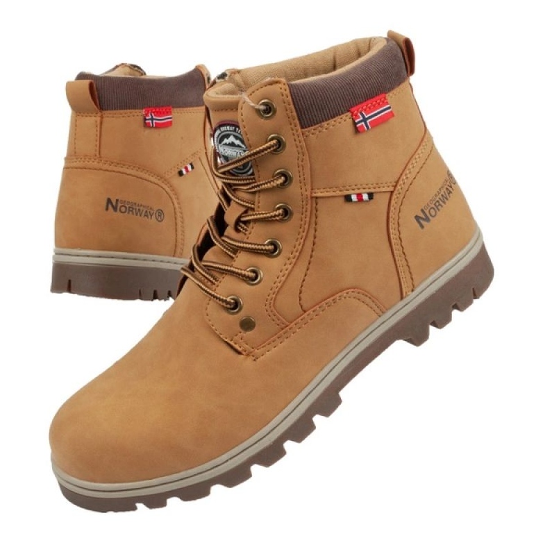 Geographical Norway Geographical Norvegia WALK-GN Scarpe color cammello marrone 1