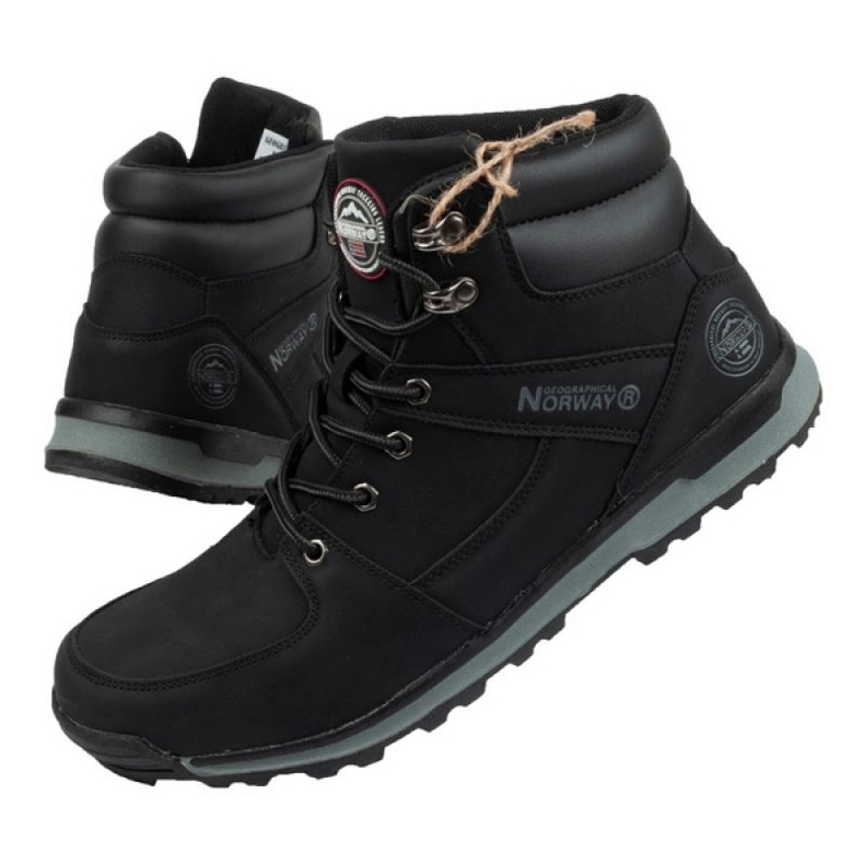 Geographical Norway Norvegia geografica NIAGARA-GN Scarpe nere nero 1