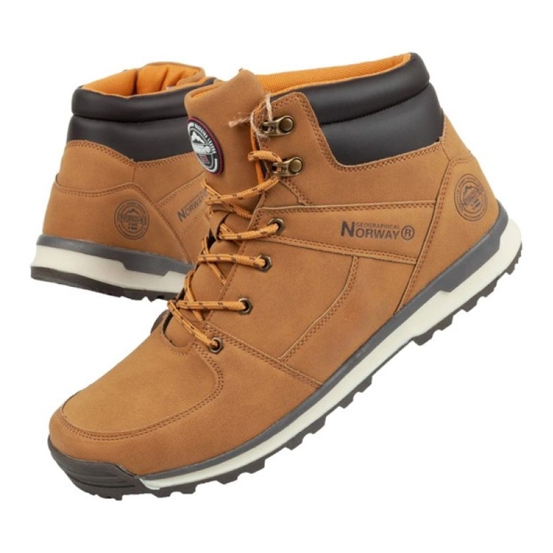 Geographical Norway La Norvegia geografica NIAGARA-GN Scarpe color cammello marrone 1