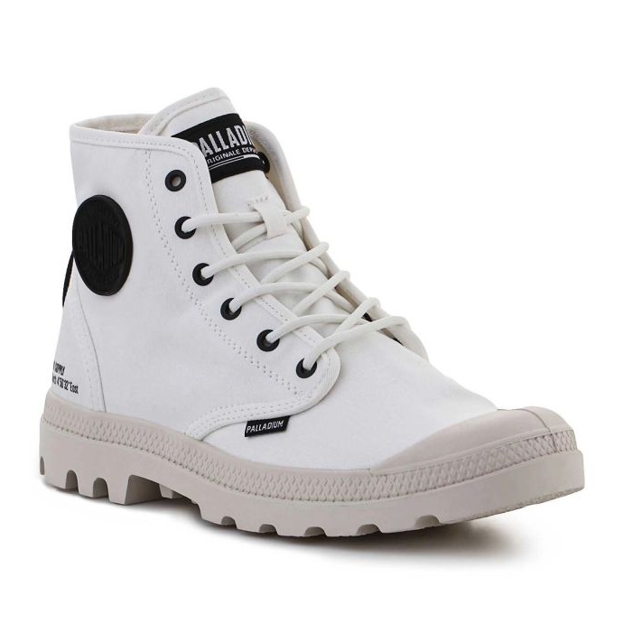 Scarpe Palladium Pampa Hi Htg Supply Star 77356-116-M bianca 1