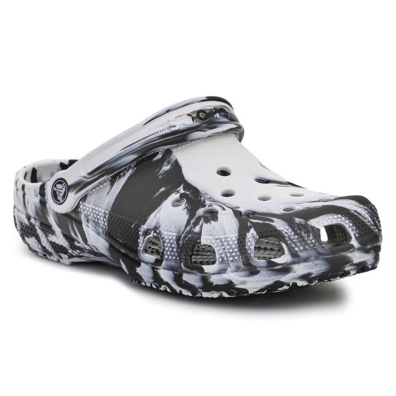 Infradito Crocs Classic Marbled Clog 206867-103 nero 1