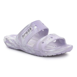 Infradito Crocs Classic Marbled Sandal 207701-5PT bianco 1