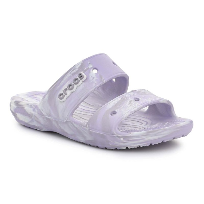 Infradito Crocs Classic Marbled Sandal 207701-5PT bianca 1
