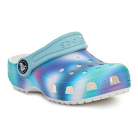 Infradito Crocs Classic Solarized Kids Clog 207588-94S blu 1