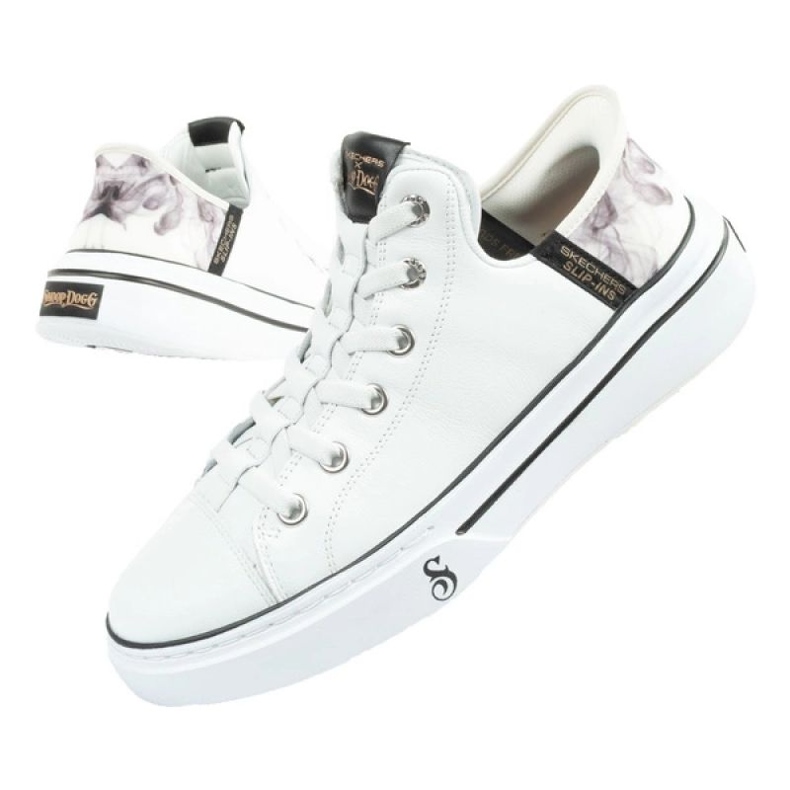 Scarpe da ginnastica Skechers Slip-Ins 251016, bianche bianca 1