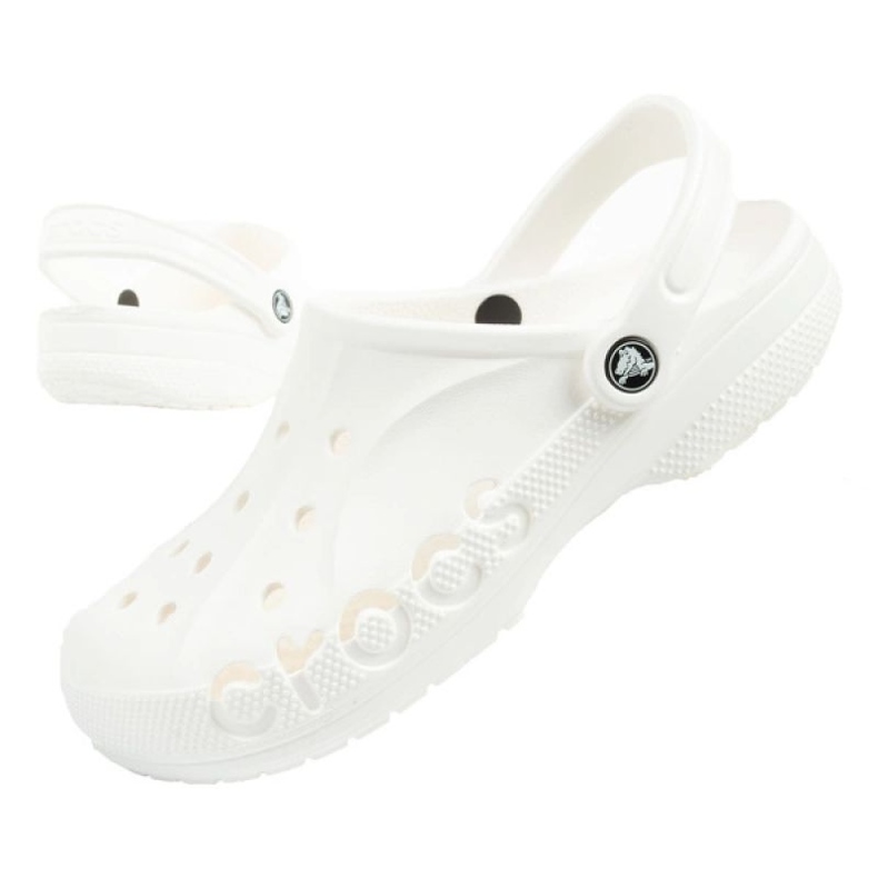 Infradito Crocs Baya 10126-100, bianche bianca 1