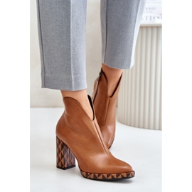 Stivali caldi da donna Laura Messi 2836 marrone 1