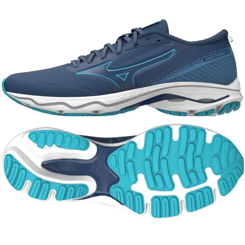 Scarpe Mizuno Wave Prodigy 6 J1GC241001 blu 1
