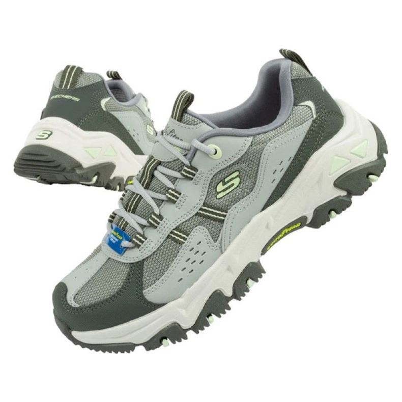 Skechers 180128/GRMT Scarpe da trekking sportive da donna verdi verde 1