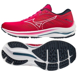 Scarpe da corsa Mizuno Wave Rider 25 J1GD210303 rosa 1