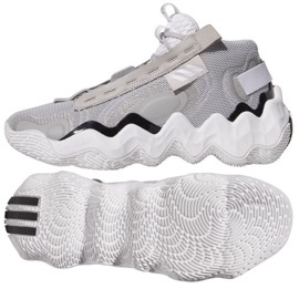 Scarpe Adidas Exhibit B Wmns Mid GY8983 grigio sfumature di grigio 1