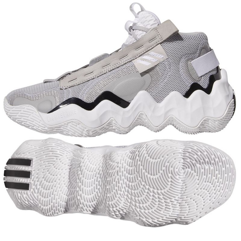 Scarpe Adidas Exhibit B Wmns Mid GY8983 grigio sfumature di grigio 1