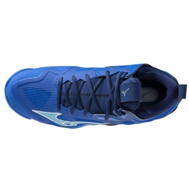 Scarpe da pallavolo Mizuno Wave Momentum 3 Mid V1GA231701, blu 1
