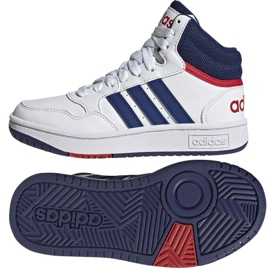 Scarpe Adidas Hoops Mid 3.0 GZ9647 bianco bianco 1