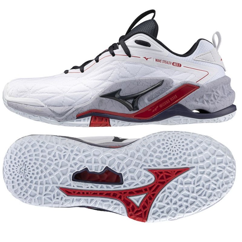 Scarpe Mizuno Wave Stealth Neo 2 X1GA240021 bianco 1
