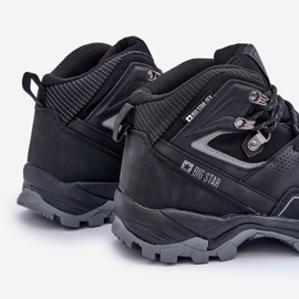 Scarpe da trekking da uomo Big Star OO174341 Nere nero 2