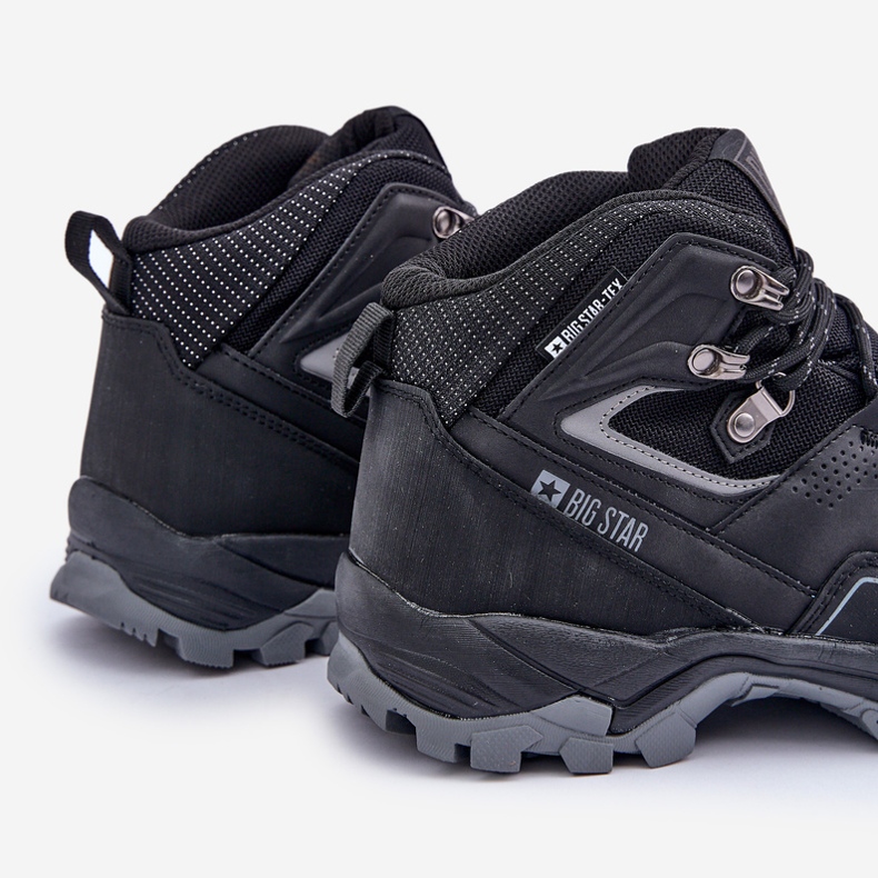 Scarpe da trekking da uomo Big Star OO174341 Nere nero 2