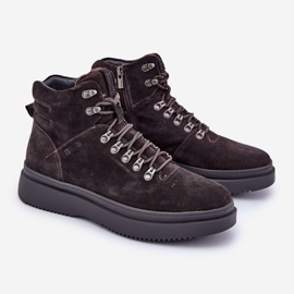 Stivali isolanti in pelle scamosciata da uomo Big Star OO174189 Marrone 1