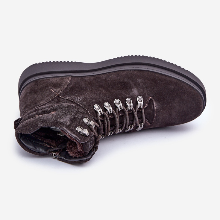 Stivali isolanti in pelle scamosciata da uomo Big Star OO174189 Marrone 2