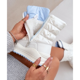 Doposci da donna Big Star con pelliccia OO274A396 Bianco bianca 2