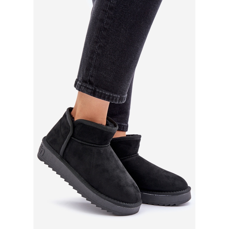 Stivali da neve con plateau da donna D.Franklin DFSH370010 Neri nero 1