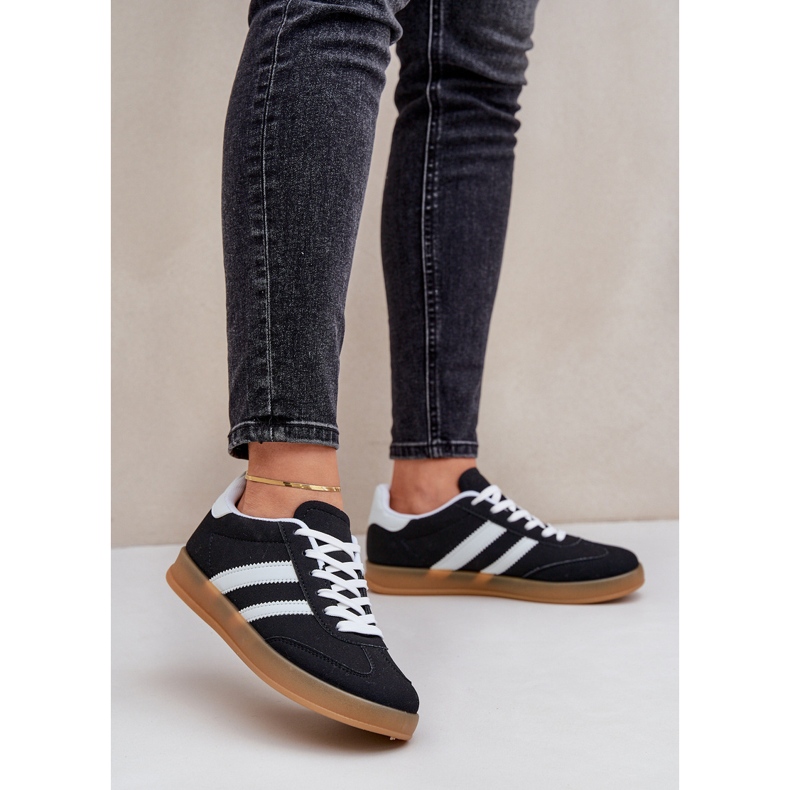 Sneakers Basse Sportive da Donna, Colore Nero 2