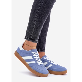 Sneakers Basse Sportive da Donna, Blu 1