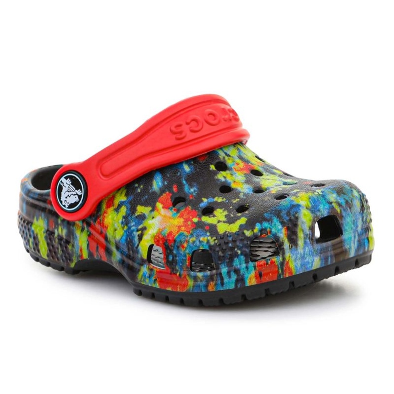 Infradito Crocs Classic Tie Dye Graphic Kids Clog T 206994-4SW multicolore 1