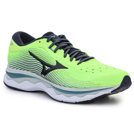 Scarpe Mizuno Wave Sky 5 J1GC210246 verde 1