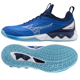 Scarpe Mizuno Wave Luminous 3 V1GA242001 blu 1