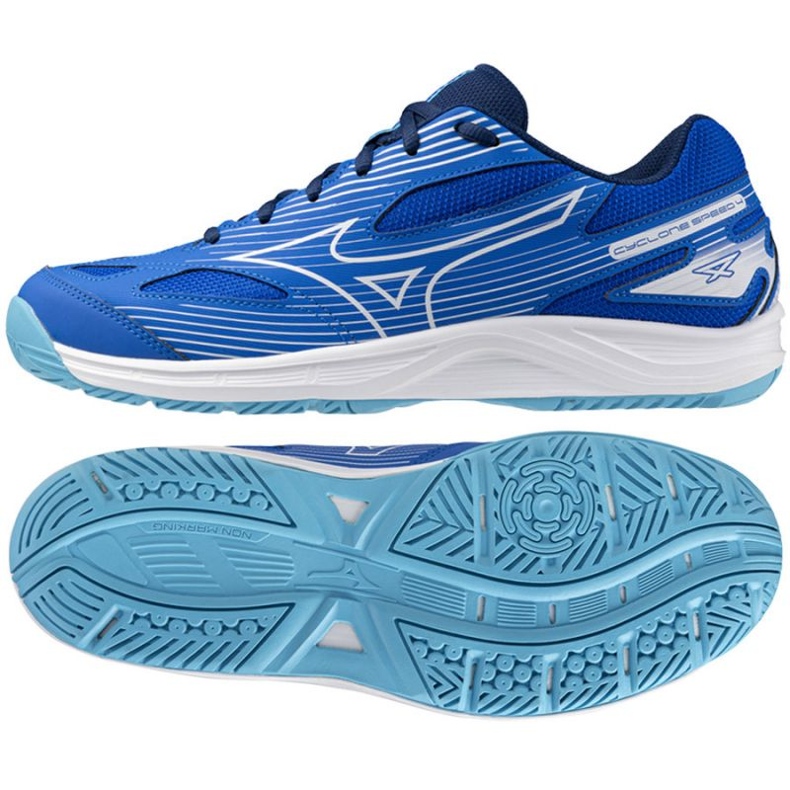 Scarpe Mizuno Cyclone Speed ​​4 V1GA238001 blu 1