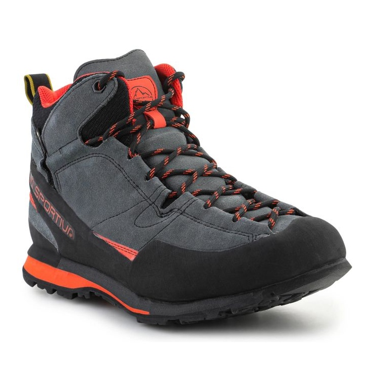 Scarpe La Sportiva Boulder X Mid Gtx Carbon Flame 17E900304 grigio 1