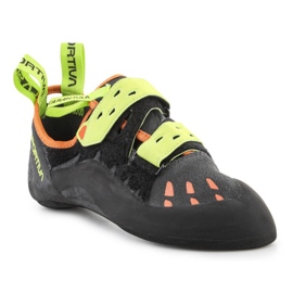 Scarpette da arrampicata La Sportiva Tarantula Carbon Lime Punch 40R900729 grigio 1