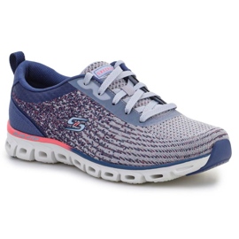 Scarpe Skechers Glide Step Head Start 104325-SLT blu 1