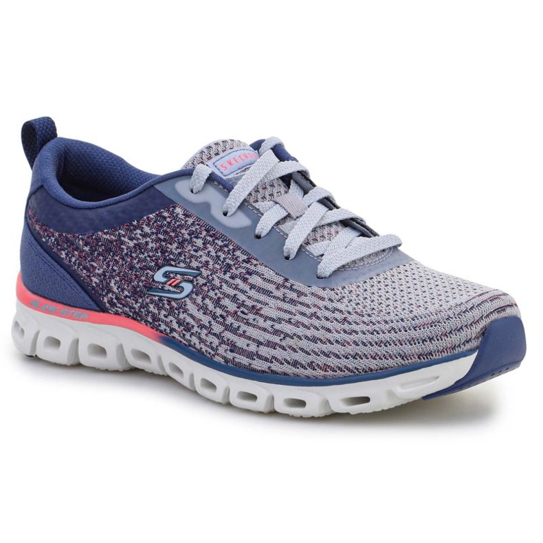 Scarpe Skechers Glide Step Head Start 104325-SLT blu 1