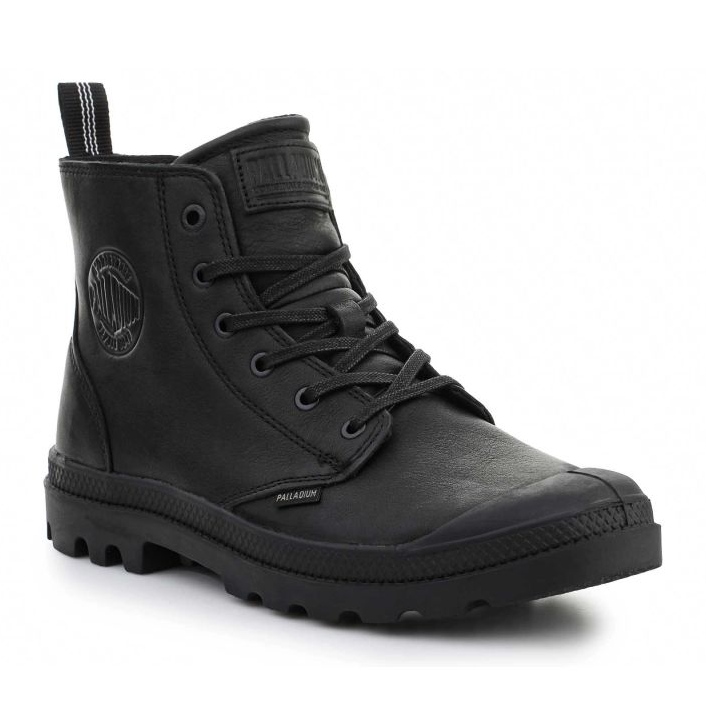 Scarpe Palladium Pampa Zip Lth Ess 76888-008-M nero 1