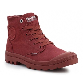 Scarpe Palladium Mono Chrome Wax 73089-658-M rosso 1