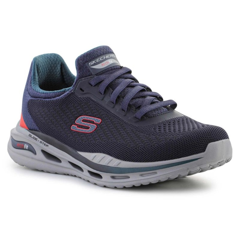 Scarpe Skechers Arch Fit Orvan-Trayver 210434-DKNV blu 1