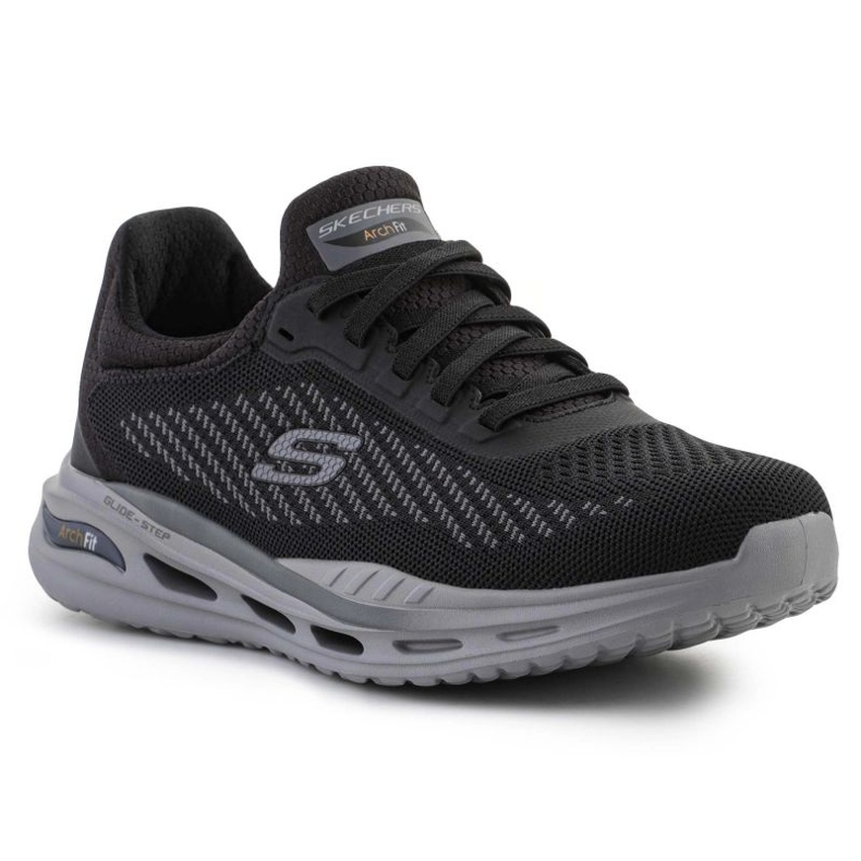 Scarpe Skechers Arch Fit Orvan-Trayver 210434-BLK nero 1