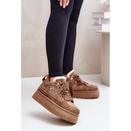 Scarpe Sportive Modello HY876-2 Marrone 1