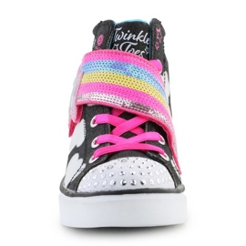 Scarpe Skechers Twinkle Toes: Twinkle Sparks - Stella cadente 314775L-BKMT nero 2