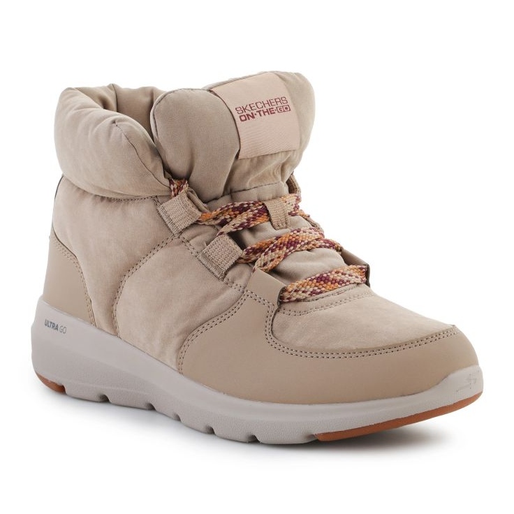 Scarpe Skechers Glacial Ultra Trend Up 144194-TAN beige 1