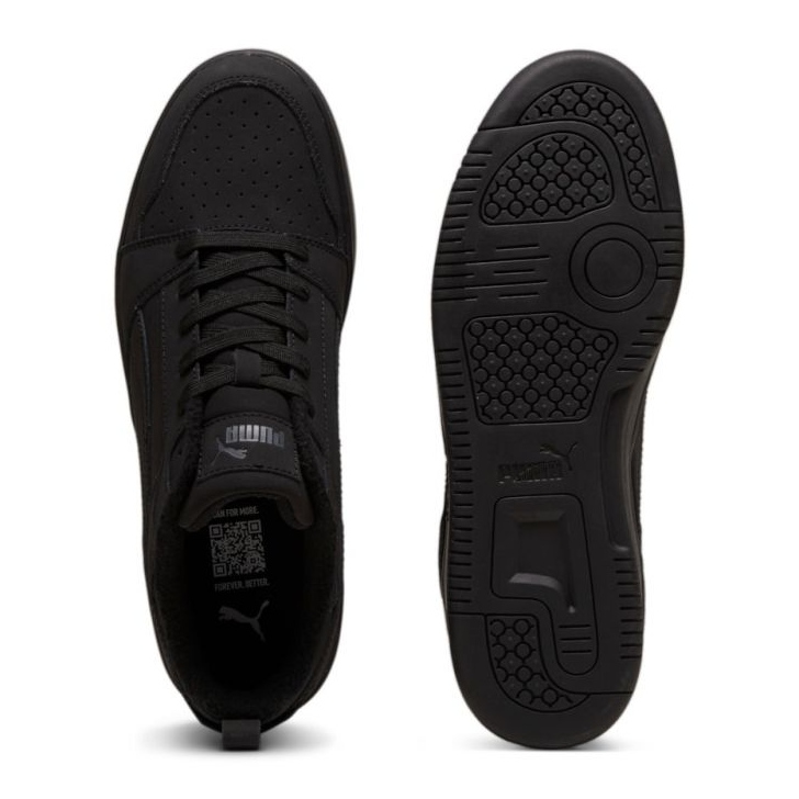 Scarpe da ginnastica Puma Rebound v6 Low Nubuck 397475-03 nere nero 2